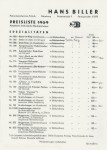 Liste aus 1959 mit Preisen von 1960 - Seite 1