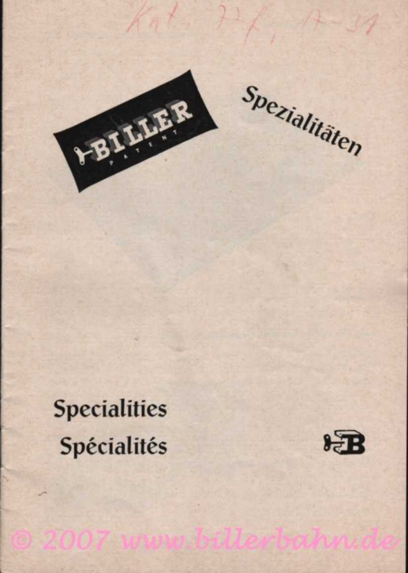 Preislists 1960 - 1969